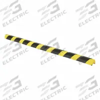APPROVED VENDOR Corner Guard: Polyurethane Foam, Black/Yellow, For 90° Angle, 1.5 in Leg Wd, Smooth (MPN FEG-D). Key specifications — Color: Black; Brand: APPROVED VENDOR.