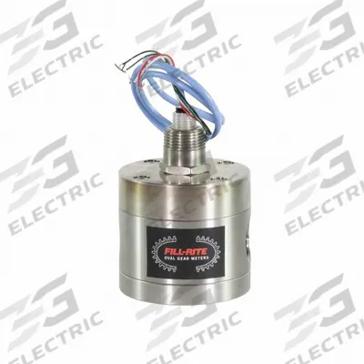 FILL-RITE Positive Displacement Flowmeter: Rotary Positive Displacement Meter, Inline - Custody Transfer Rated Oval Gear Flowmeters