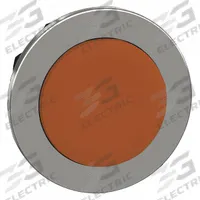 SCHNEIDER Extended Push Button: 30 mm Mounting Size, Metallic, Maintained (MPN ZB4FH5). Key specifications — Brand: SCHNEIDER; Action: Maintained; Series: XB4; Push Button Material Type: Metallic.
