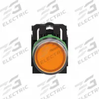 SCHNEIDER Flush Push Button: 22 mm Mounting Size, Non-Metallic, Momentary (MPN XB5AW35G5). Key specifications — Brand: SCHNEIDER; Action: Momentary; Series: XB5; Push Button Material Type: Non-Metallic.