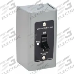 GE Manual Motor Starter: Non-Reversing, 1 Poles, 16 A, Thermal Protection, Toggle Switch (MPN CR101Y1). Key specifications — Brand: GE; Thermal Units Required: 1 (Not Included).