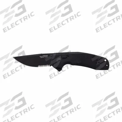 SOG Folding Utility Knife: 2 3/4 in Blade Lg, 3 1/2 in Closed Lg, 6 1/2 in Overall Lg - Assisted-Opening Folding Knives