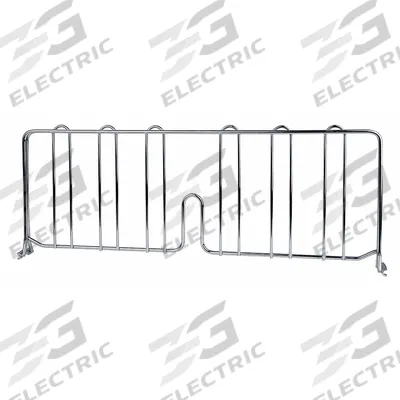 METRO Shelf Divider: 24 in x 2 in x 8 in - Dividers for Wire Shelving
