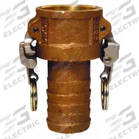 Cam and Groove Coupling: 1 in Coupling Size, 1 in Hose Fitting Size, 4 7/8 in Overall Lg, Nitrile (MPN BC100EZ). Key specifications — Gasket Material: Nitrile; Brand: DIXON VALVE & COUPLING.