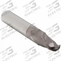 APPROVED VENDOR Ball End Mill: Carbide, TiCN Coated, 2 Flute, 13/64" Mill Dia, 3/8" LOC, 2" OAL (MPN 219-021065)