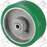 APPROVED VENDOR Caster Wheel: 6 in Wheel Dia., 2 in Wheel Wd, Polyurethane, 1,230 lb Load Rating (MPN 2RZE5). Key specifications — Brand: APPROVED VENDOR; Wheel/Tread Color: Green.