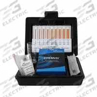 CHEMETRICS Water Quality Test Kit: Iron, 10 to 100 ppm, 10 ppm, 30 Tests (MPN K-6020D). Key specifications — Includes: HR CHEMets® Refill; Range: 10 to 100 ppm; Sensitivity: 10 ppm; Test Parameters: Iron.