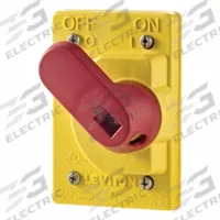 LEVITON Weatherproof Cover: Valox PBT, Wetguard, Toggle Switches, 4 5/8 in Overall Ht, 4/4X, Yellow (MPN COVER-S). Key specifications — Brand: LEVITON; Color: Yellow; Compatible with Product Type: Toggle Switches; Compatible with Series: Wetguard; Mounting Orientation: Vertical.