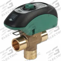 Motorized Zone Valve: 8.9 Cv Flow Rate, 3-Way, 1 in Female Sweat, Non-Spring Return, NC, Electric (MPN Z100C3-2). Key specifications — Actuator Voltage: 24V AC; Manufacturer Part Number: Z100C3-2; Brand: TACO.