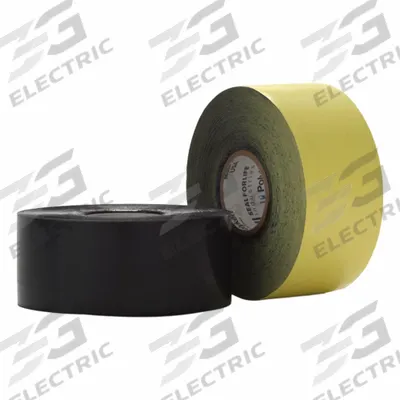 POLYKEN Film Tape: 1 7/8 in Wd, 33 3/8 yd Lg, 12 mil Thick, Black, Polyethylene Film - Pipe Wrap Film Tape