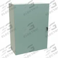 HAMMOND Electrical Enclosure: Steel, 48 in x 36 in x 16 in, NEMA 12/3R/4, Solid Cover, Hinged (MPN EN4SD483616GY). Key specifications — Closure Method: Latches; Brand: HAMMOND; Knockouts: Not Included.