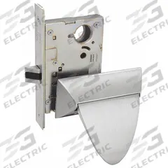 SARGENT Door Lockset: Passage Paddle Locksets, Stainless Steel, ADA Compliant (MPN SG-8215ALP-32D LHR)