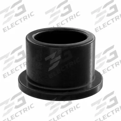 OILITE Flanged Sleeve Bearing: Vespel SP-21, 3/8 in Bore, 1/2 in OD, 3/8 in Overall Lg - Heavy-Load & Temperature-Resistant Plastic Flanged Sleeve Bearings