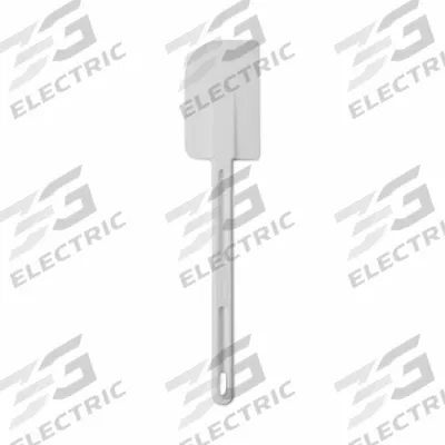 RUBBERMAID COMMERCIAL PRODUCTS Spatula: 13 1/2 in Overall Lg, Silicone Blade - Spatulas
