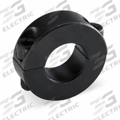 DAYTON Shaft Collar: 2-Piece, Inch, Round, Clamp-On, 2 in Bore Dia, 3 in Collar Outside Dia, 1045 (MPN 1L710). Key specifications — attr671628: DAYTON.