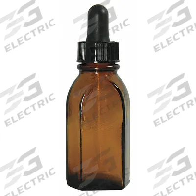 APPROVED VENDOR Chemical/Reagent Bottle: Oval, 60 mL, 2 fl oz, Soda Lime Glass - Amber Glass Lab Dropper Bottles