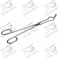 Crucible Tongs: 18 in Overall Lg, Stainless Steel, T302/304, Uncoated, 1/4 in Wire Size, Crucibles (MPN H-23392). Key specifications — Brand: APPROVED VENDOR; Coating: Uncoated; For Use With: Crucibles; Material Grade: T302/304; Product Type: Crucible Tongs; Tip Style: Crucible.