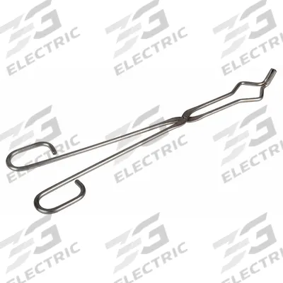 APPROVED VENDOR Crucible Tongs: 18 in Overall Lg, Stainless Steel, T302/304, Uncoated, 1/4 in Wire Size - Tongs for Crucibles