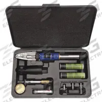 WESTWARD Butane Soldering Iron Kit: PRO, Soldering Iron Kit (MPN 4UZZ9). Key specifications — Run Time: 40 min; Ignition Type: Self-Igniting; Manufacturer Part Number: 4UZZ9; Brand: WESTWARD.