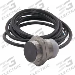 EATON Inductive Cylindrical Proximity Sensor: Non-Terminated Cable, Shielded, 3 Wires, 10-48V DC, NO (MPN E57PS-30SPN10-C2). Key specifications — Brand: EATON; AC Supply Voltage Rating: Not Rated; DC Supply Voltage Rating: 10-48V DC.