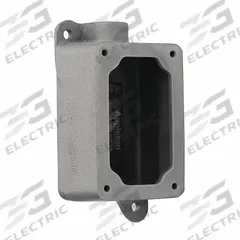 APPLETON ELECTRIC Mounting Body: 1 Gangs, Copper-Free Aluminum, 1/2 in Hub Size, Feed Through (MPN EFDC150A-NL-Q). Key specifications — Brand: APPLETON ELECTRIC; Hub Type: Feed Through.