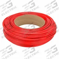 PARKER Tubing: Polyurethane, ID 1/4 in, OD 3/8 in, 500 ft Lg, Red (MPN 95U-6-062-RED-0500). Key specifications — Hardness: Shore A 90 to 95; Maximum Operating Pressure: 170 psi @ 73°F; System of Measurement: Inch; Color: Red.