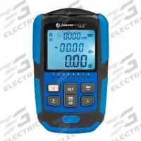JONARD TOOLS Mini Optical Power Meter: Single & Multi-Mode, Multi-Mode/Single-Mode, FC Adapter/LC (MPN FPM-50S). Key specifications — Product Type: Fiber Optic Power Meter; Includes: (2) AAA Batteries; Manufacturer Part Number: FPM-50S; Adapters Included: FC Adapter; Brand: JONARD TOOLS; Connector Type: LC-UPC; Features: 0.01 dB Resolution; Testing Functions: Optical Power Measuring.
