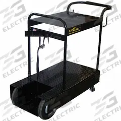 SAFTCART Running Gear with Cylinder Rack: For 9 1/2 in Max Cylinder Dia, Caster/Flat Free, 2 Shelves (MPN IV-1). Key specifications — Manufacturer Part Number: IV-1; Brand: SAFTCART; Wheel Type: Caster.