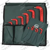 WIHA Hex Key Set: 11 - 15 Pieces, L, SAE, Std End, Long, 12 Pieces, Holder, Chrome, 1 Tips (MPN 13694). Key specifications — attr1205553: Not Tether Capable; attr1205554: WIHA; attr1205568: Chrome; attr1293176: 11 - 15 Pieces.