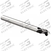 WIDIA HANITA Square End Mill: Carbide, 3 Flute, 5/16" Mill Dia, 3/8" LOC, 3" OAL (MPN 3AF9E08024SZT UNCOATED)