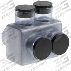 POLARIS Multitap Connector: 2 Port, Double-Sided Entry, 250 kcmil – 750 kcmil Wire Size, Clear (MPN IT-750CB). Key specifications — Body Material: Aluminum; Brand: POLARIS.