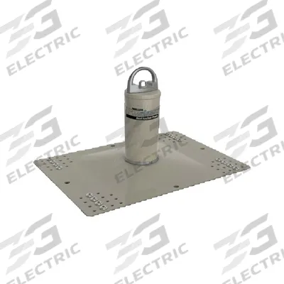 MILLER BY PIP Roof Anchor: 310 lb Capacity, Flat Roofs, Fixed D-Ring - Permanent-Installation Anchors for Metal Sheathing Roofs