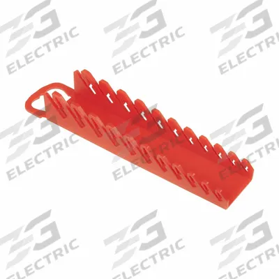 ERNST MANUFACTURING Hand-Held or Pegboard Wrench Gripper: Red, 2 in Overall Wd - Wrench Rolls & Racks