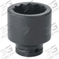 PROTO Impact Socket: 3/4 in Drive Size, Metric, 32 mm Socket Size, 12-Point, Std, Black Oxide (MPN J07532MT). Key specifications — attr1215501: PROTO; attr1215515: Black Oxide; attr1215518: 32 mm.