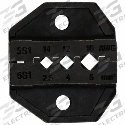 PROSKIT PRO'SKIT Upper and Lower Crimping Die: Wire, Solar Terminal, Universal - Voice & Data Replacement Crimping Dies
