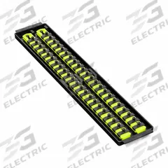 ERNST MANUFACTURING Socket Organizer: Yellow, 3 5/8 in Overall Wd, 44 Posts/Slots, Sockets (MPN 8461HV). Key specifications — attr1125333: (44) Socket Clips; attr1125346: ERNST MANUFACTURING; attr1125347: Yellow; attr1136588: Sockets; attr1125364: Socket Bit Tray.