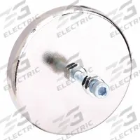 APPROVED VENDOR Post Hook: 65 lb Wt Capacity, 1 Hooks per Base, Silver, 1 Points per Hook (MPN 3DYA6). Key specifications — Color: Silver; Brand: APPROVED VENDOR.