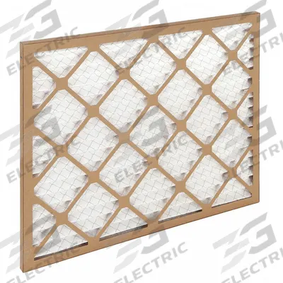 GRAINGER Pleated Air Filter: 20 in x 24 in x 1 in, MERV 10 - MERV 10 Pleated Air Filters