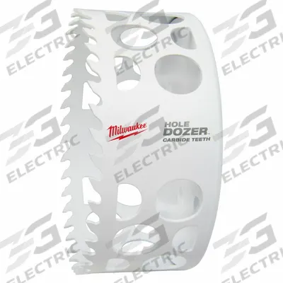 MILWAUKEE Hole Saw: 4 1/4 in Saw Dia., 4 Teeth per Inch, 1 5/8 in Max. Cutting Dp - Multi-Material-Cutting Hole Saws without Arbor