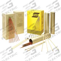 ESAB Stick Electrode: Carbon Steel, E6010, 5/32 in x 14 in, 10 lb, Sureweld 10P Plus (MPN 811004241). Key specifications — Brand: ESAB; Tensile Strength (As Welded): 86.9 ksi; Yield Strength (As Welded): 72.9 ksi.