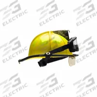 BULLARD Fire Helmet: Yellow, Fiberglass, Chin Strap (MPN UL6YLBRK2). Key specifications — Color: Yellow; Chin Strap: Yes; Brand: BULLARD; Shell Material: Fiberglass; Suspension: 6 Point Sure Lock® Ratchet Headband with Brow Pad.