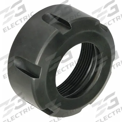 TECHNIKS Collet Nut: High Speed Slotted, For ER25 - ER High-Speed Collet Nuts