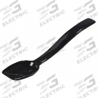CARLISLE Serving Spoon: 8 in Overall Lg, 0.25 oz Capacity, Black, NSF Certified, Polycarbonate (MPN 445003). Key specifications — Material: Polycarbonate; Brand: CARLISLE; NSF Certified: Yes.