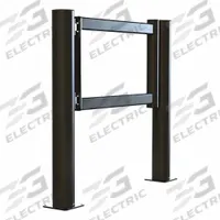 A-SAFE Swing Gate: Polymer, For 39 1/4 in Opening Wd, 23 in x 31 3/4 in, Unfinished Black (MPN S-01-09-0304). Key specifications — Brand: A-SAFE; Includes Lock: No; Mounting Location: Floor; For Opening Width: 39-1/4 in; Gate Finish/Color: Unfinished Black.