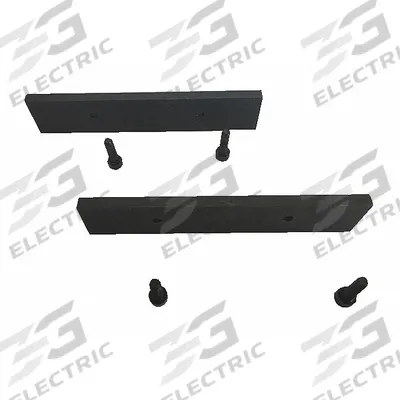 WESTWARD Replacement Jaw: Works with 10D732/10D736 (MPN GGS_45846) - Screw-In Vise Jaw Caps