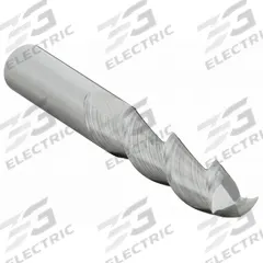 CLEVELAND Square End Mill: Carbide, 2 Flute, 1/2" Mill Dia, 1-1/4" LOC, 3" OAL (MPN C60496)
