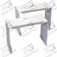 LITHONIA LIGHTING Tong Hanger: 2 1/2 in Lg, 8 1/3 in Wd, 2 1/6 in Ht, Unfinished, 2 PK (MPN TH2UN WWGR). Key specifications — For Use With: 2UN Series; Includes: Hanger For 9 in Channel; Accessory Type: Tong Hanger; Finish: Unfinished; Brand: LITHONIA LIGHTING.