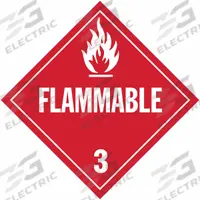 STRANCO INC DOT Container Placard: Flammable, 10 3/4 in x 10 3/4 in, 10 3/4 in Label Ht, 10 PK (MPN DOTP-0034-V10). Key specifications — Brand: STRANCO INC; Message: Flammable.
