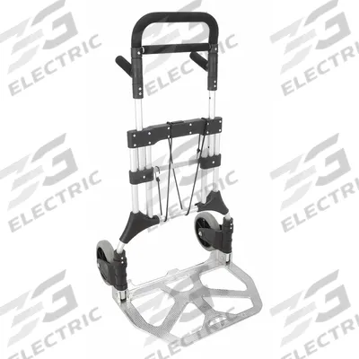 APPROVED VENDOR Folding Hand Truck: 400 lb as Hand Truck, Extendable - Telescoping Thin-Profile Folding Hand Trucks