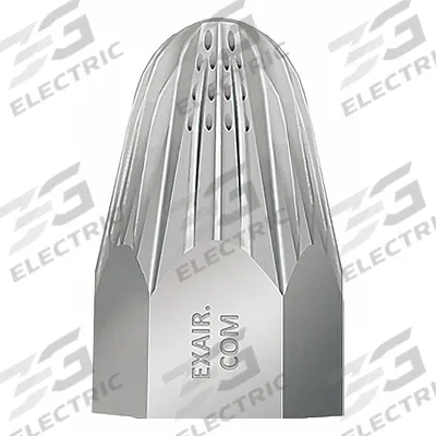 EXAIR Air Gun Nozzle: For 1216, Aluminum/Zinc, 3 5/8 in Extension Lg - Exair Air Gun Nozzles